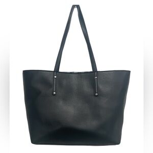 INC International Concepts XL Black Tote Shoulder Bag